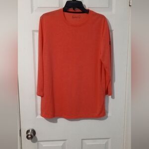 Under Armour Orange Long Sleeve Tee